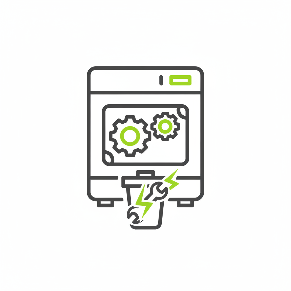 Trash compactor icon
